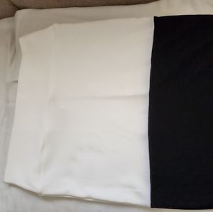 Lularoe Cassie, NWOT, Black & White, Size L